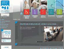 Tablet Screenshot of comptoirmedical.fr